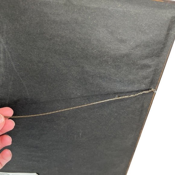 Handmade Framed Crewel Covered Bridge Cardinal Winter Scene - Picture 2 of 14